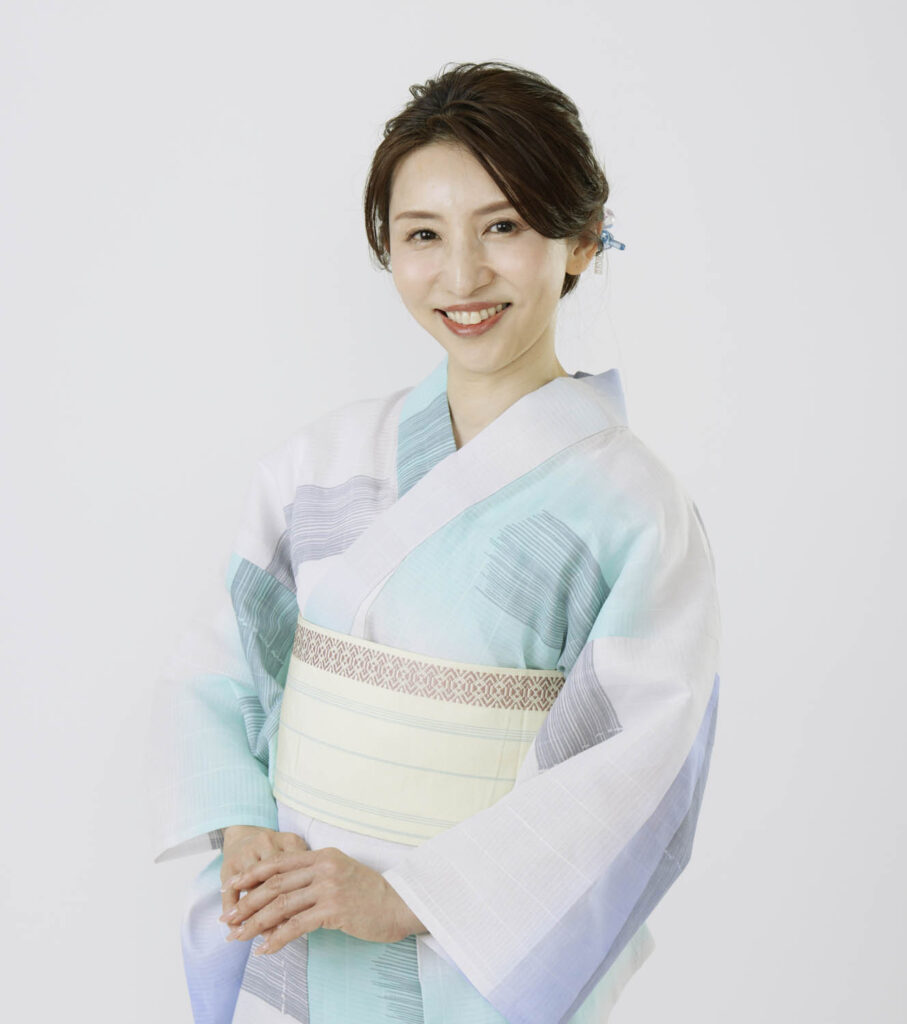 Y20 浴衣「古典回帰」竹 空色（4枚目）