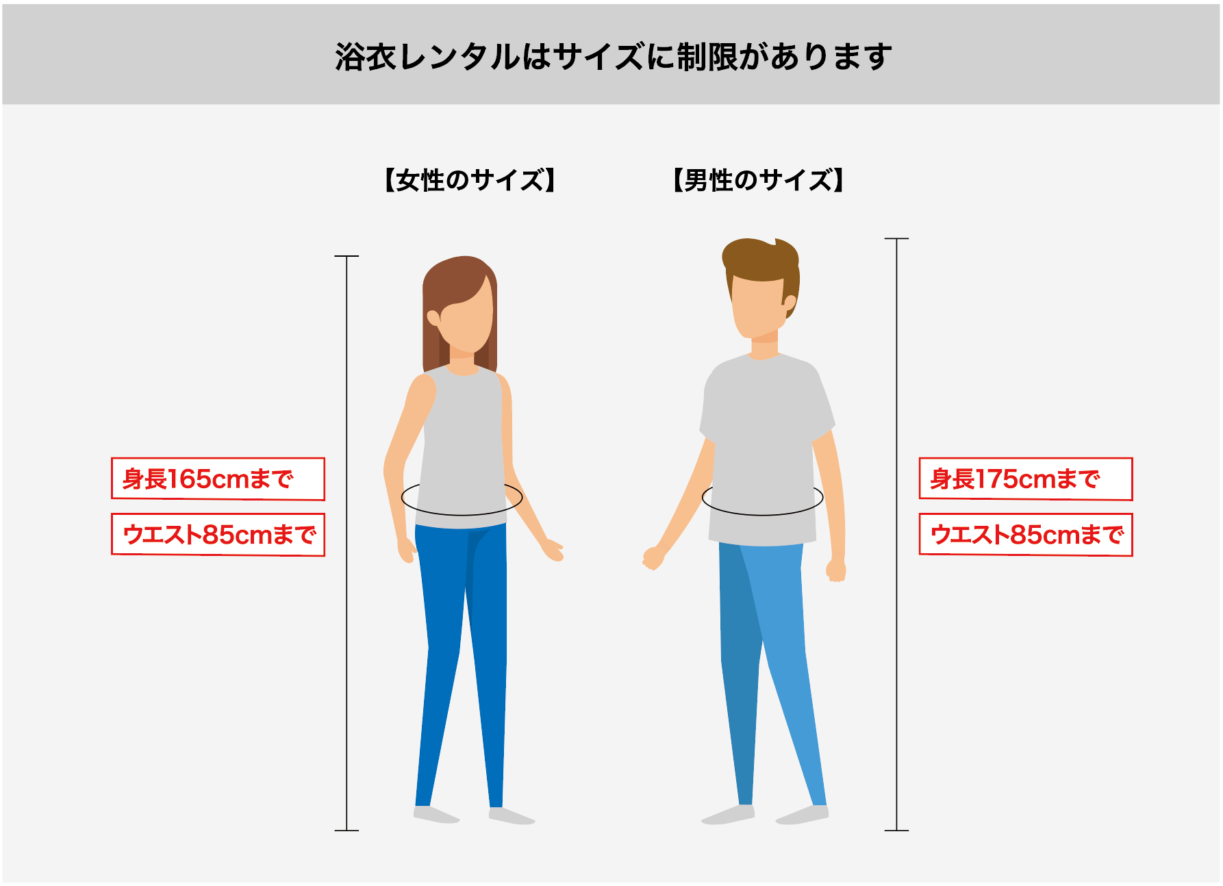 浴衣サイズ