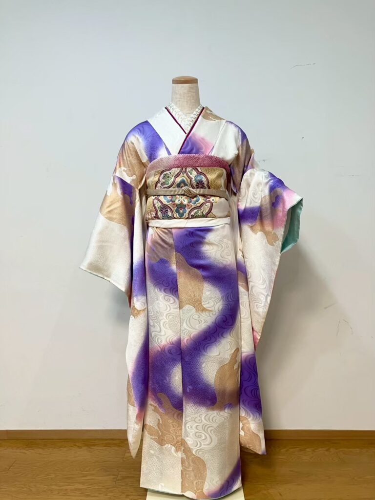 振袖　金魚2
