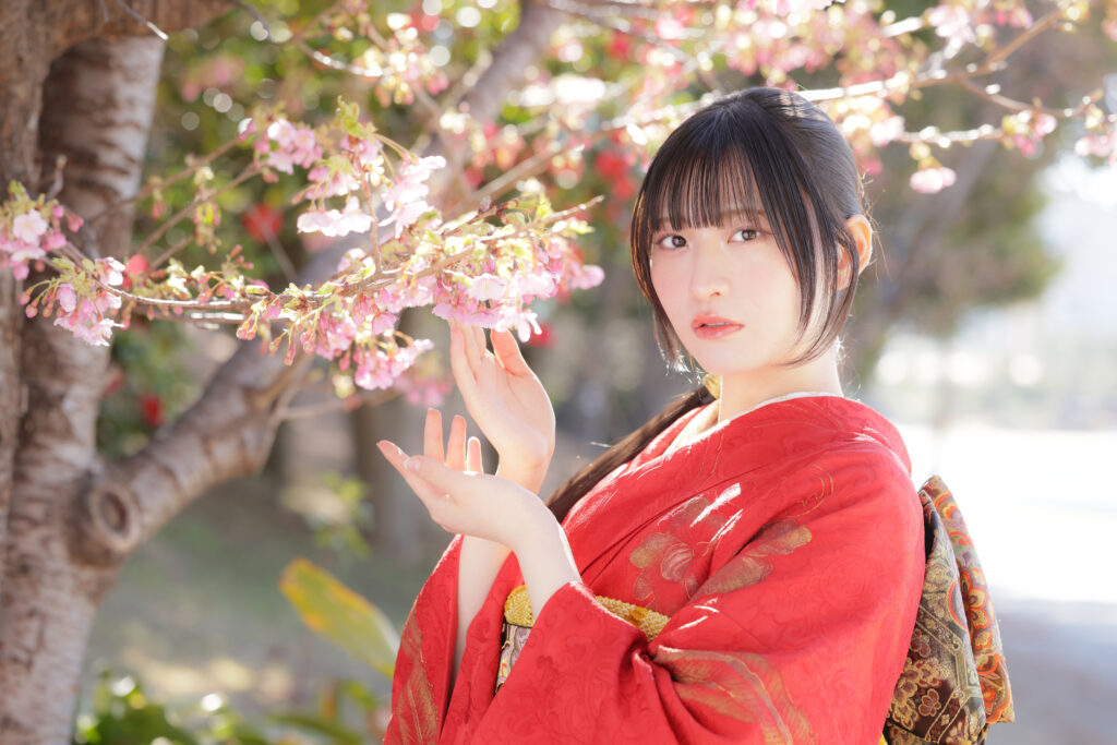 振袖　桜ひなの