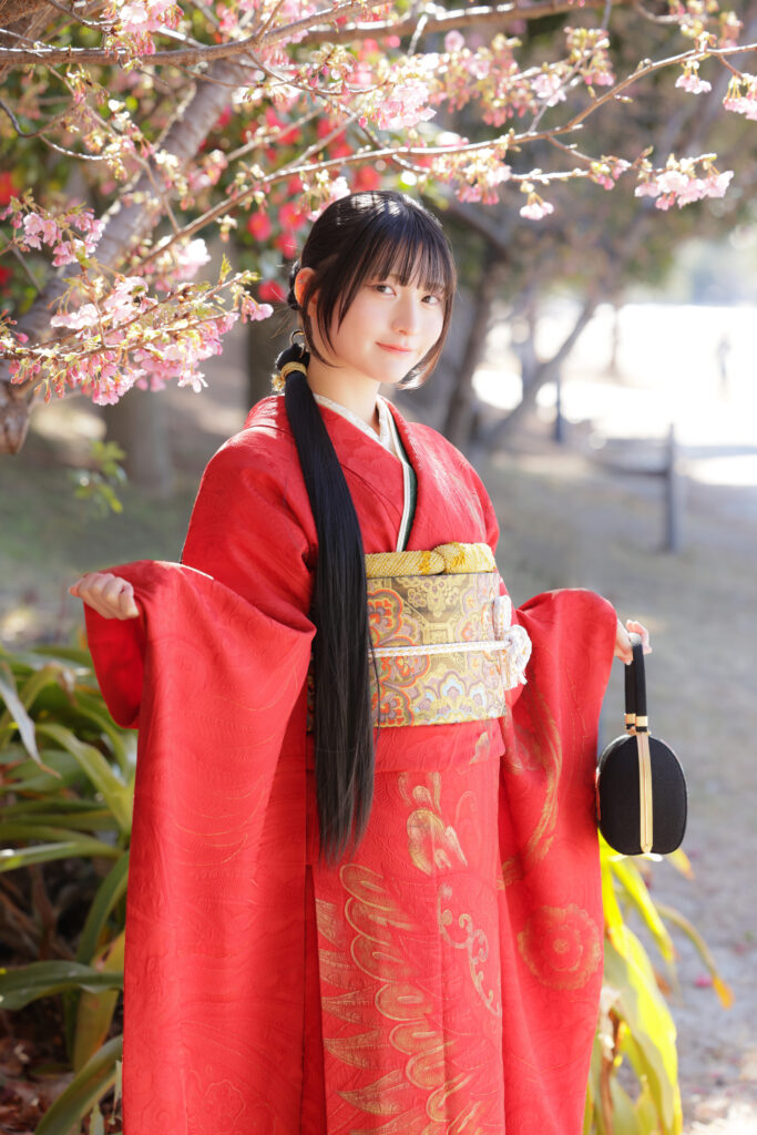 振袖　桜ひなの