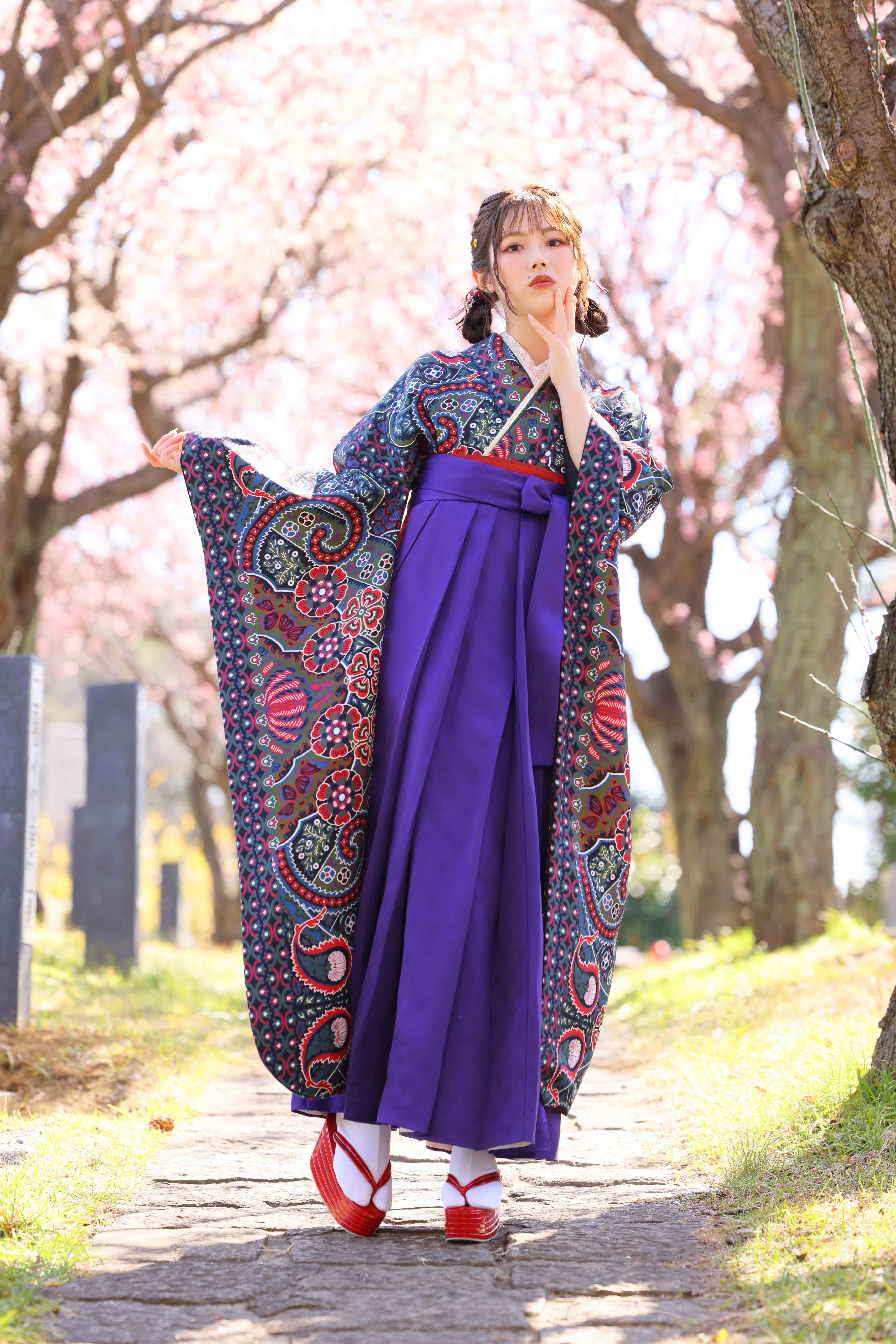 卒業袴　田中咲帆